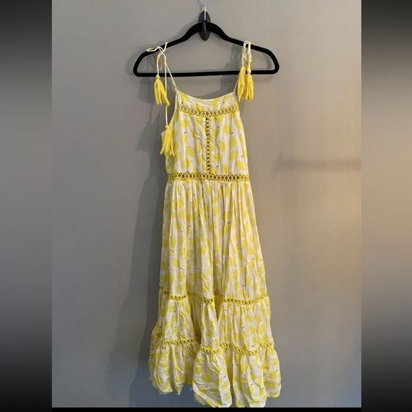 Mer+Lune maxi lemon dress - Picture 2 of 6
